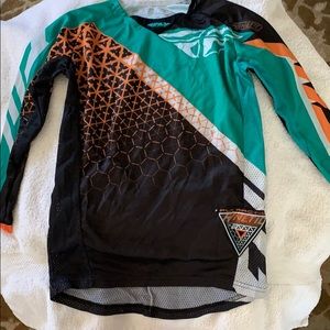 FLY racing mountain bike long sleeve youth top